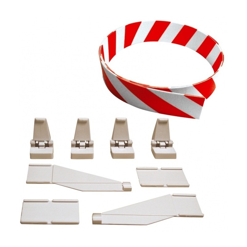 85220 EVO/D132/D124 Védőkorlát és tartóelemek, 3m