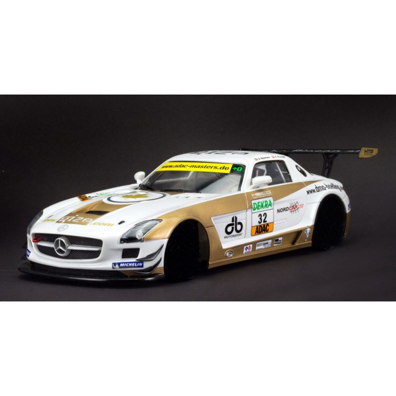 124 Lackierte Karosserie:  Mercedes SLS GT3 ADAC GT no32 CSC-7028B_Body