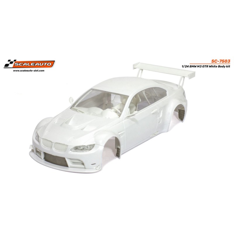 124 Unlackierte Karosserie: BMW M3 GTR White Body kit CSC-7503_Body
