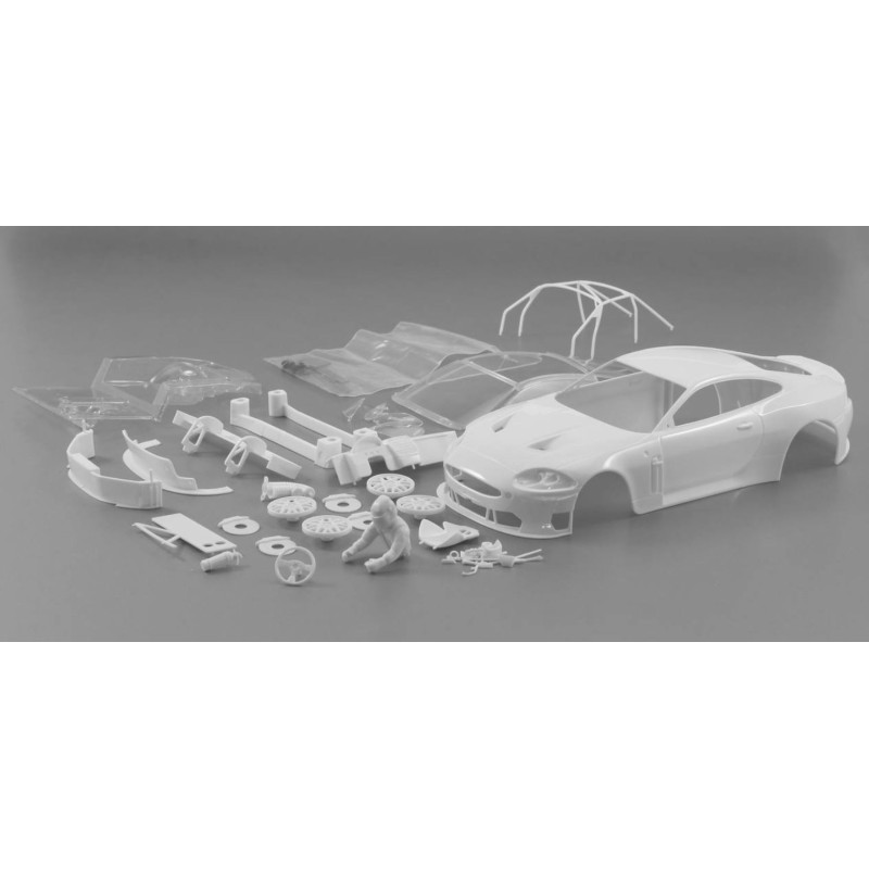 124 Unlackierte Karosserie: Jaguar XKR White Body kit CSC-7504_Body