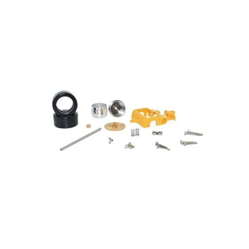 FS Revolution Motorbracket for Carrera D124 Full Set - Brass