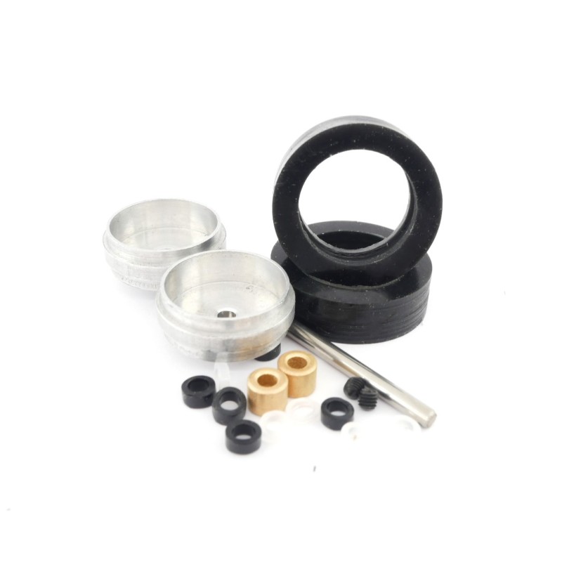 SCW első tengely 124 GT/DTM Autókhoz 6mm siklócsapággyal