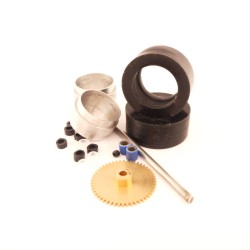 SCW Rear axle for 124 GT/DTM