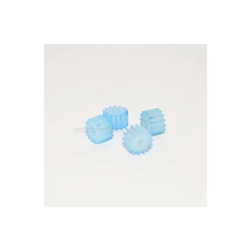 16T Motor fogaskerék, műanyag 16 fogas 4db 2mm-es motortengelyre